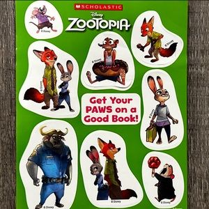 💞 New Disney Scholastic Zootopia Stickers